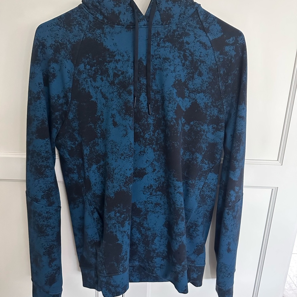 lululemon athletica city sweat hoodie in astral classic navy blue borealis
